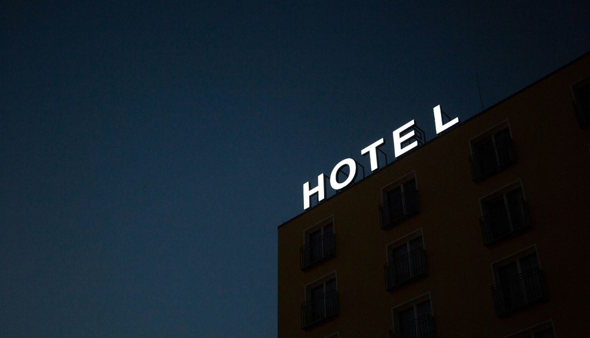Un hotel.